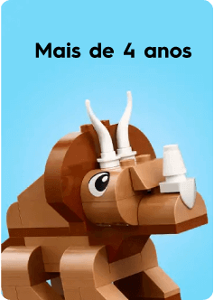 Ver produtos LEGO para crianças a partir de 4 anos